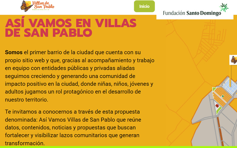 Macroproyecto Villas de San Pablo lanzó su sitio web oficial